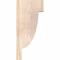 Ekena Millwork Alpine Smooth Corbel, Douglas Fir, 3 1/2"W x 10"D x 22"H COR04X10X22ALP00SDF - alternate 2